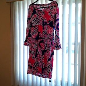 Pullover midi dress XL long sleeve